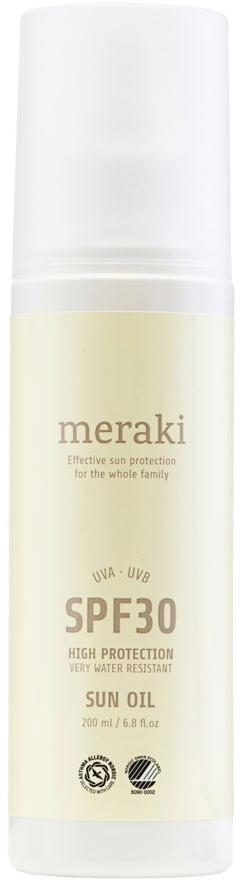 Luksus Sololie SPF 30 - Meraki Elfenben Solbeskyttelse
