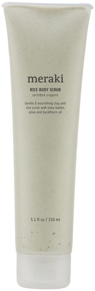 Meraki Rice Body Scrub - Forfriskende Eksfoliering til Huden