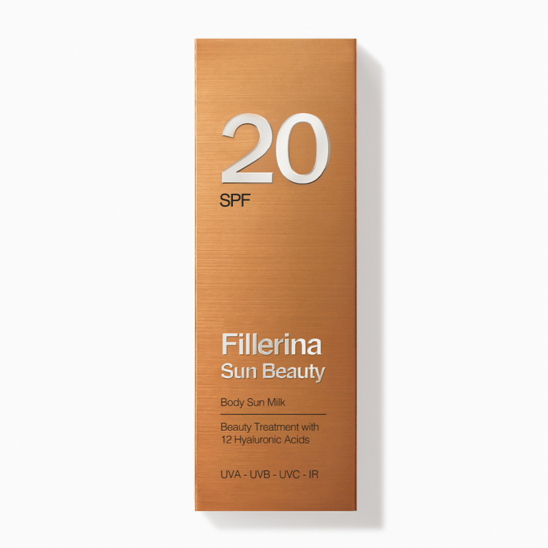 Fillerina Solbeskyttelse Body Milk SPF 20 – Optimal UV-beskyttelse