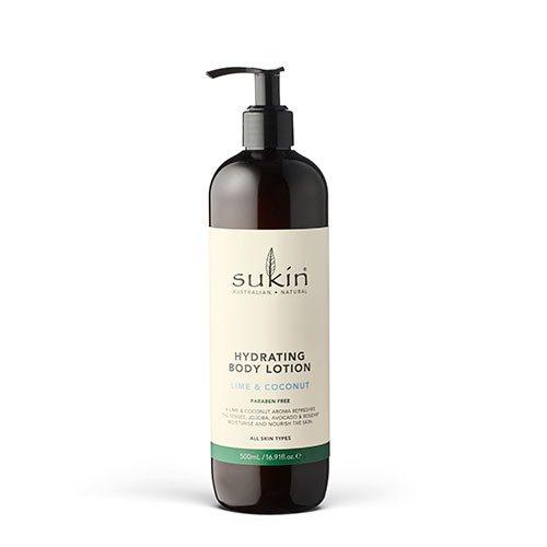 Sukin Hydratiserende Body Lotion med Lime & Kokos 500ml