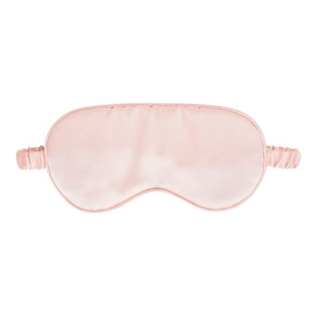 Brushworks Lyserød Satin Sovemaske – Optimal Søvnkomfort