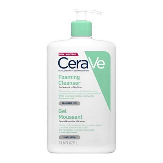 CeraVe Rensemiddel til Normal/Fedtet Hud 1000 ml - Tilbud!