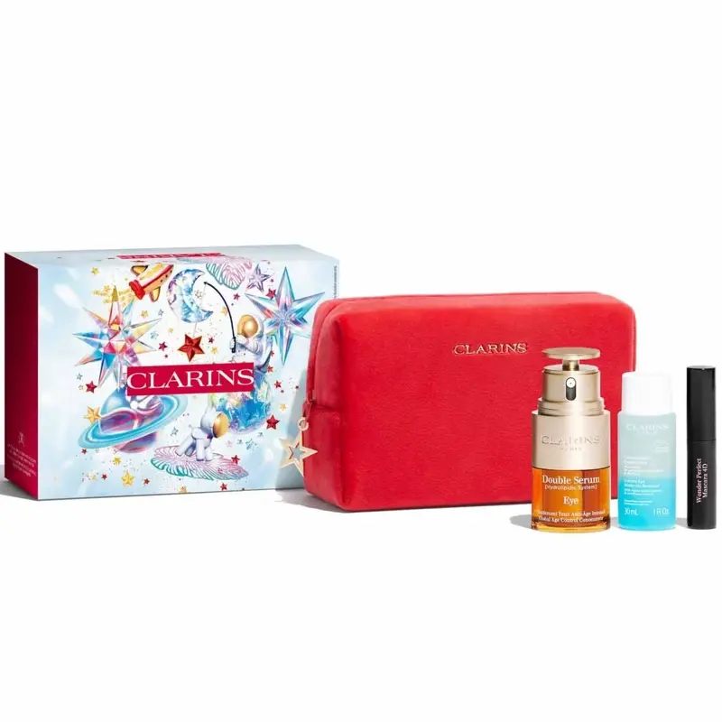 Clarins Double Serum Eye Gavesæt - Begrænset Udgave