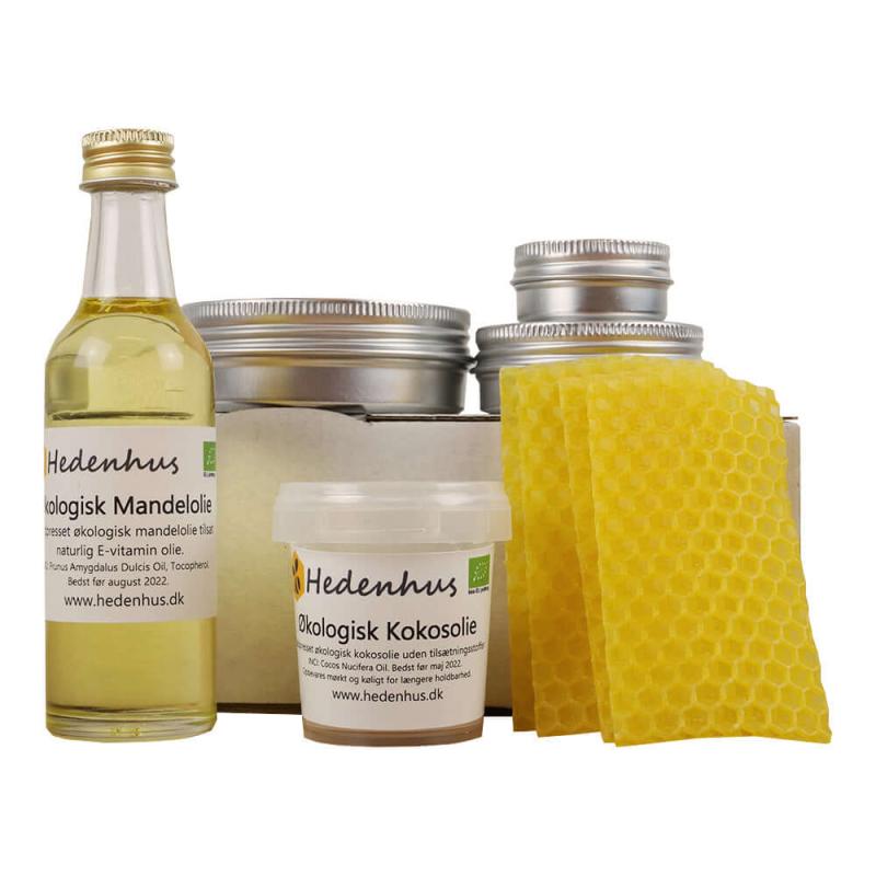Lav Din Egen Creme - DIY Sæt med Naturlige Ingredienser