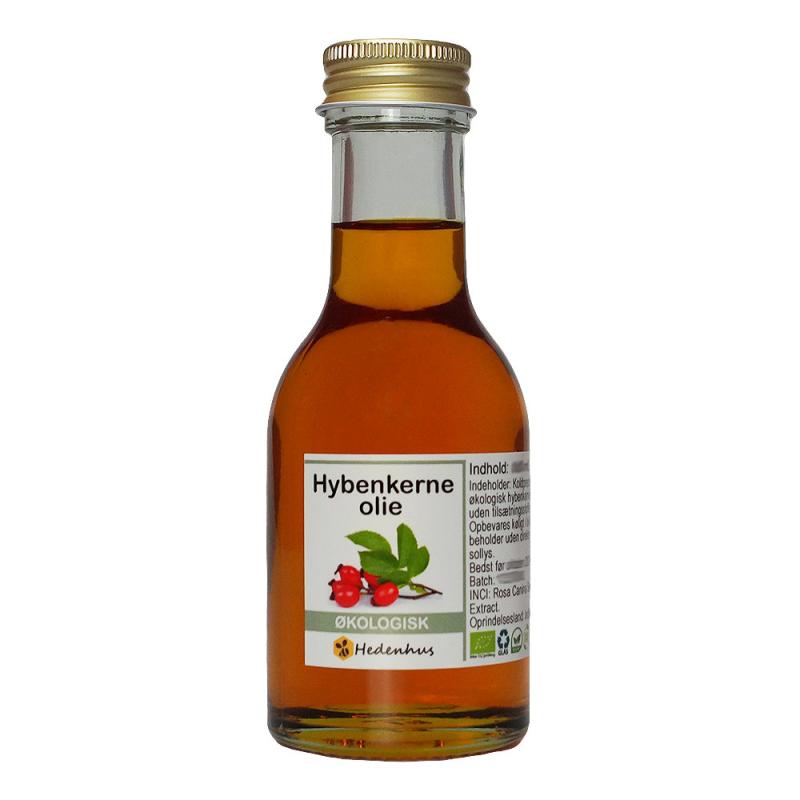 Økologisk Hybenkerneolie 30 ml – Koldpresset Hudplejeolie