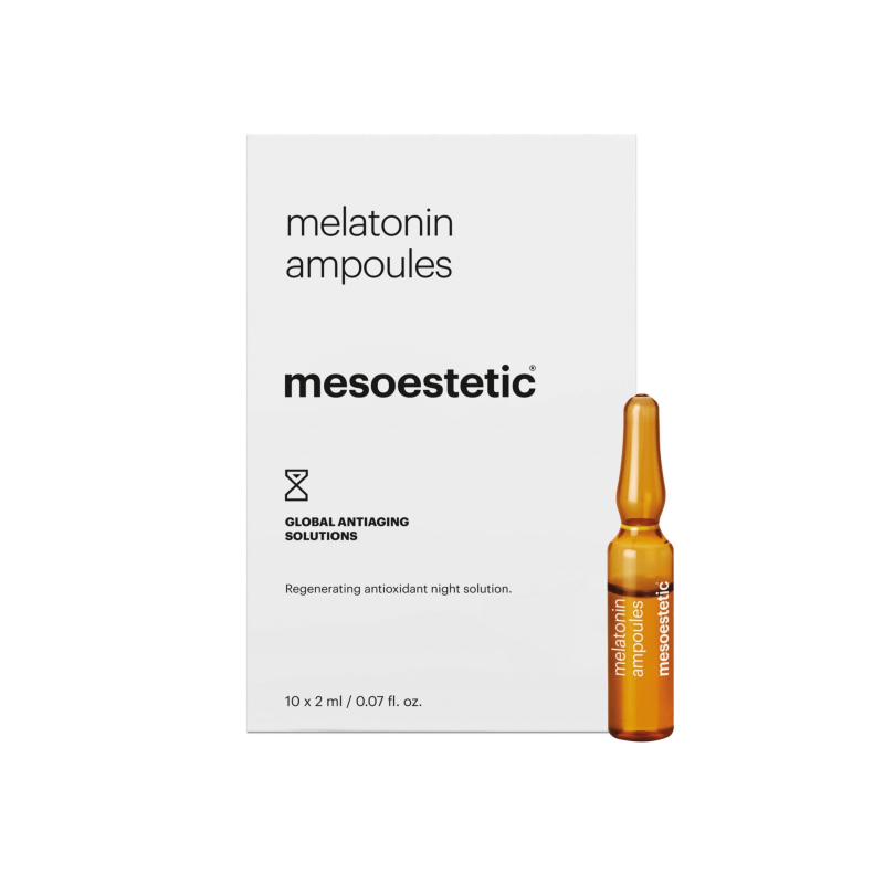 Mesoestetic Melatonin Ampuller - Natlig Anti-Aldring Behandling