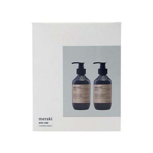 Meraki Northern Dawn Gaveæske med Body Wash & Lotion