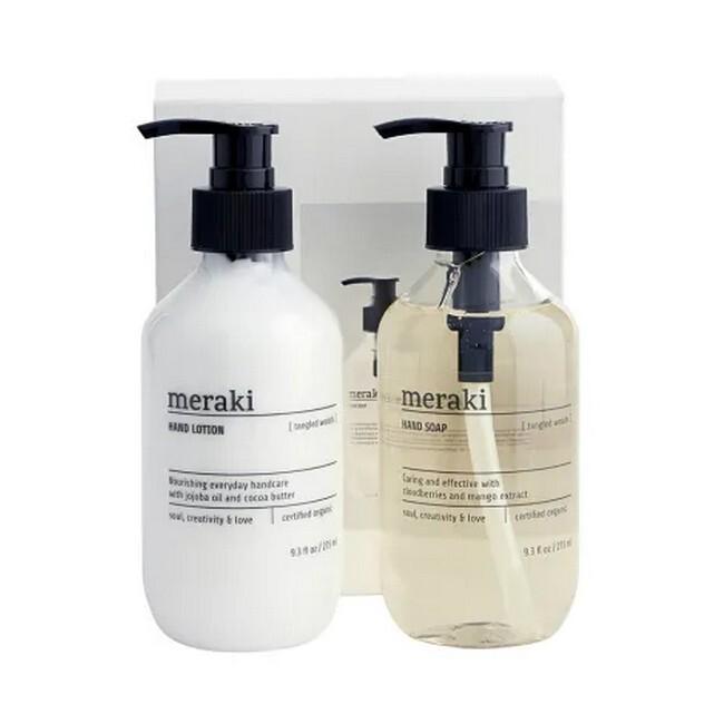 Meraki Tangled Woods Gaveæske med Håndsæbe & Lotion