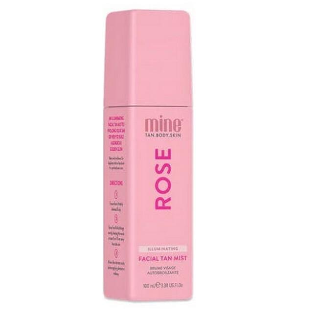 Minetan Rose Mist Ansigtsspray – Strålende Glød 100 ml