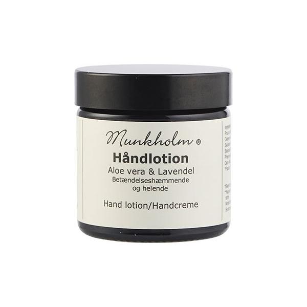 Munkholm Håndlotion med Aloe Vera og Lavendel – Daglig Pleje