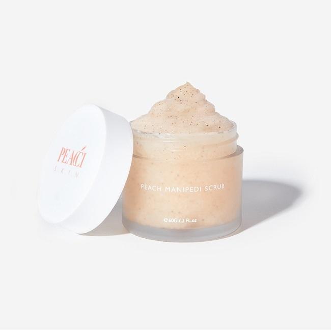 Peacci Peach ManiPedi Scrub 60 g – Hudpleje på tilbud!