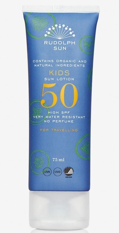 Rudolph Care Solcreme til Børn SPF 50 - Rejseformat 75ml