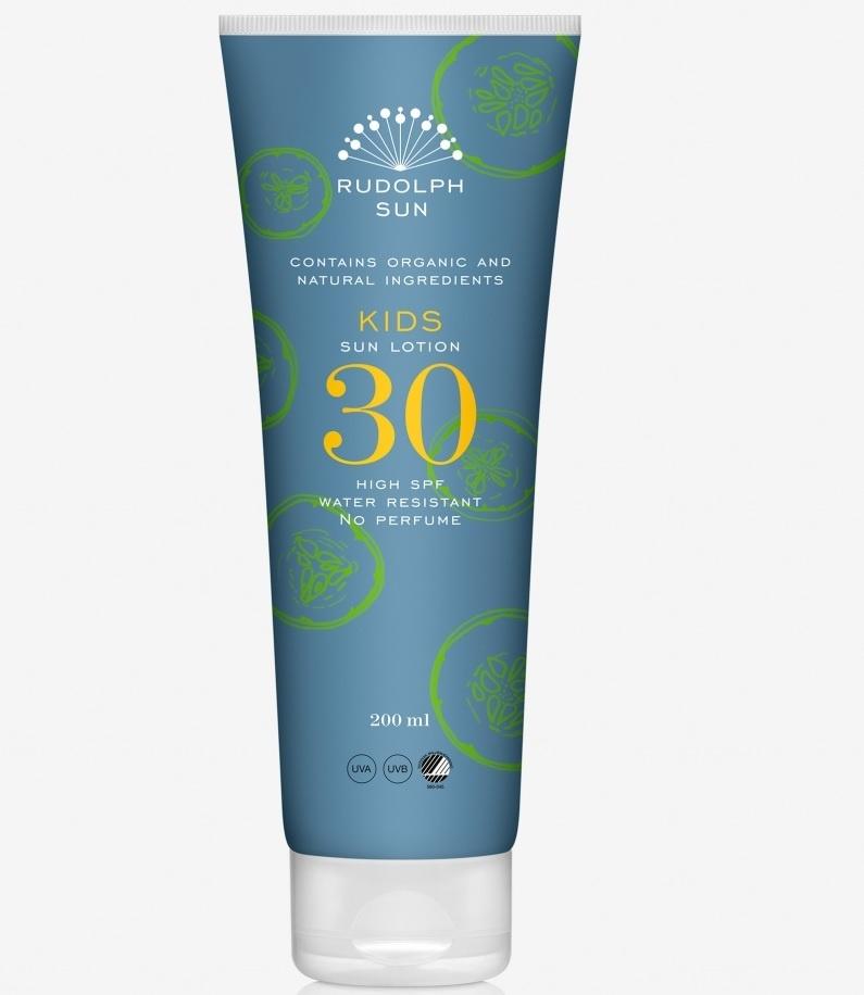 Rudolph Care Børnesolcreme SPF 30 – Vandfast Beskyttelse 200ml