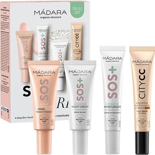 Madara SOS Pleje 4-Trins Sæt til Sensitiv Hud - Black Friday!