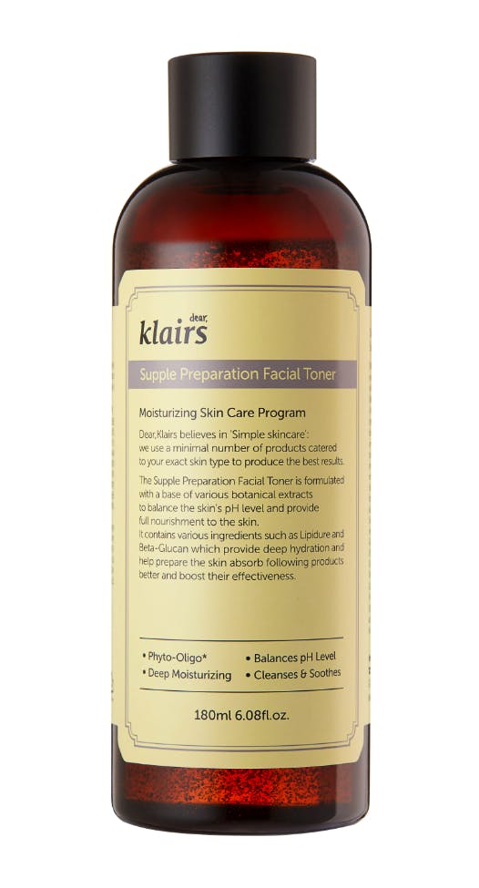 Klairs Supple Preparation Ansigtstoner 180 ml - Hudpleje Tilbud!