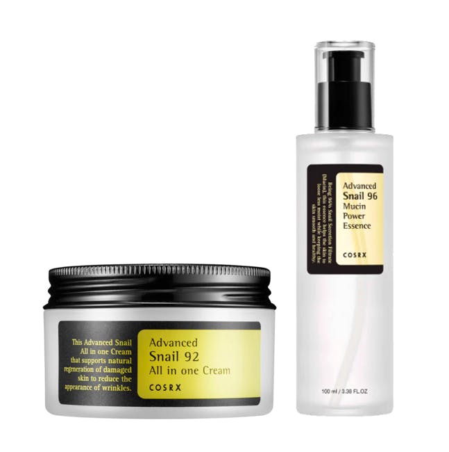 Cosrx Snail All In One Creme & Mucin Essence - Luksus Hudpleje