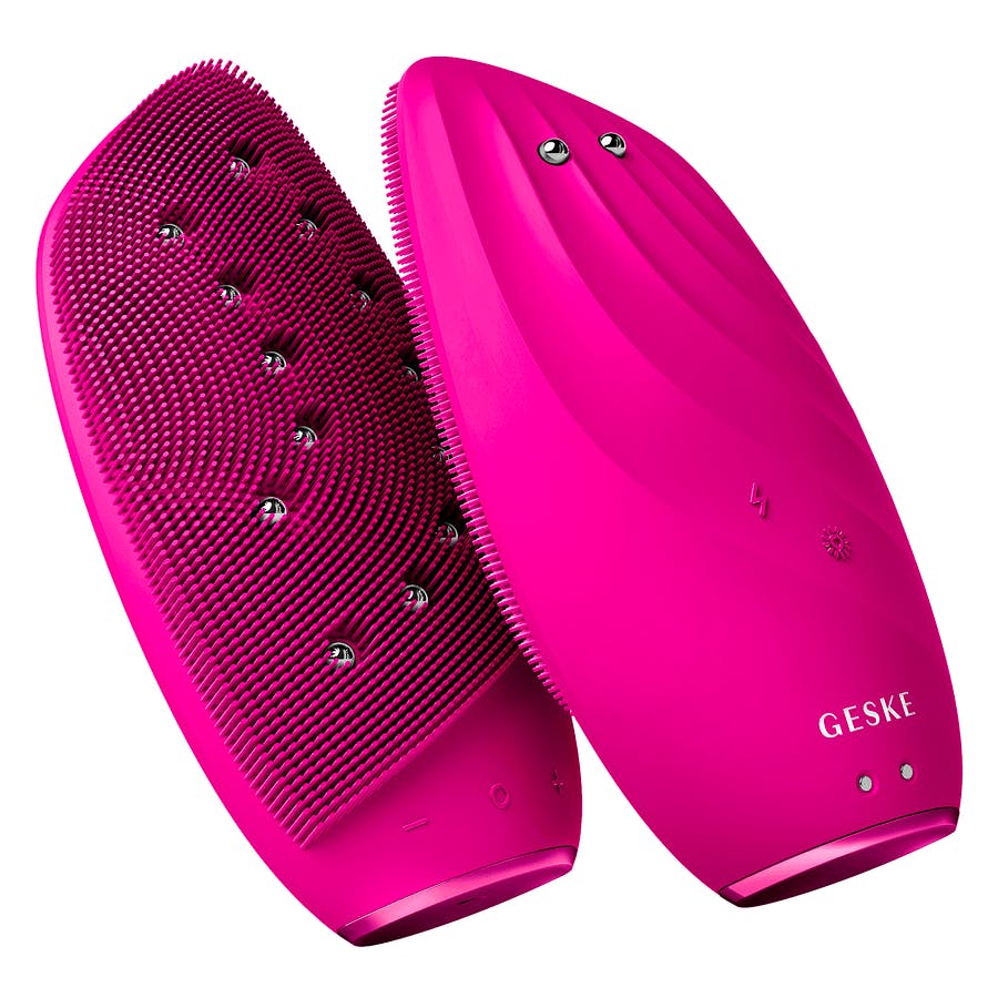 Geske Sonic Thermo Ansigtsbørste & Lifter – Magenta Tilbud!