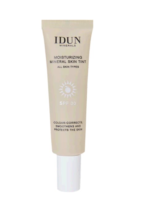 Idun Minerals Fugtgivende Foundation SPF30 – Tan Deep