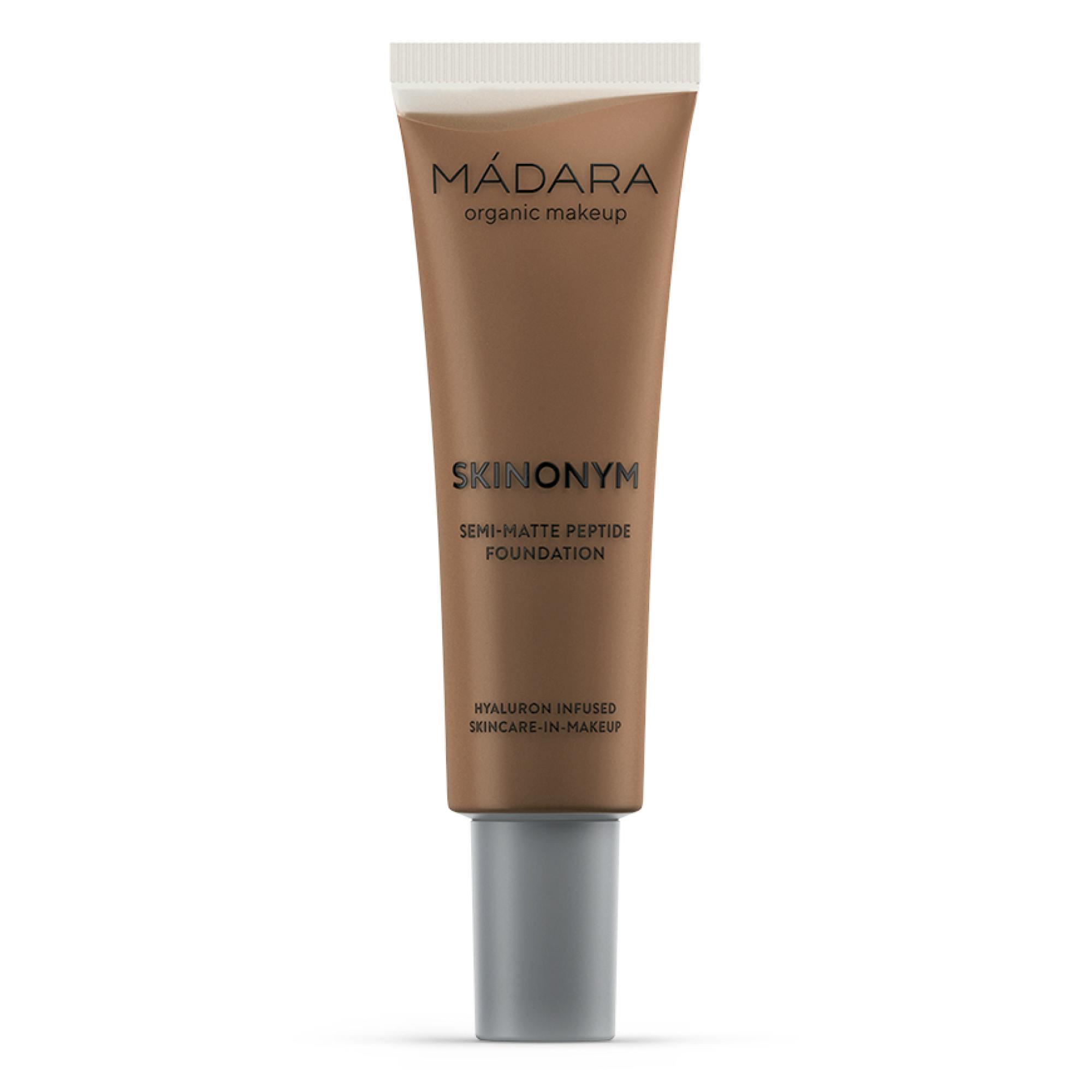 Mádara Skinonym Semi Matte Peptide Foundation - Kastanje