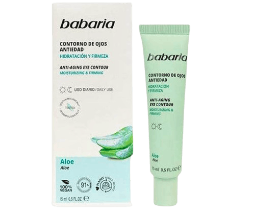 Babaria Aloe Vera Øjengel - Beroligende Hudpleje