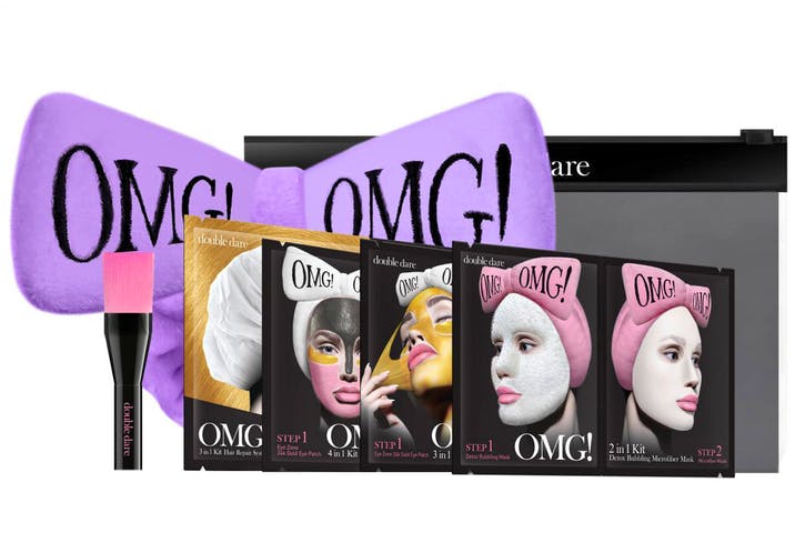Lilla Omg Double Dare Premium Gave – Rensende Maske Kit