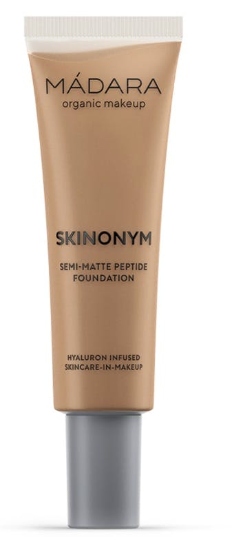 Mádara Skinonym Semi Matte Peptide Foundation – Olive på udsalg!