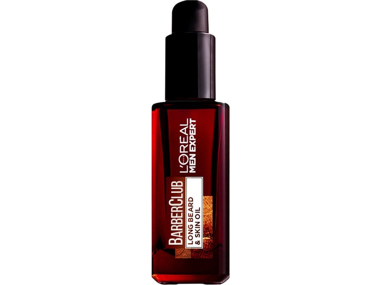 Oreal Paris Long Beard And Facial Oil Oreal Paris Men Expert Barber Club Til Mænd - L'oreal Hudpleje  - 3600523580989