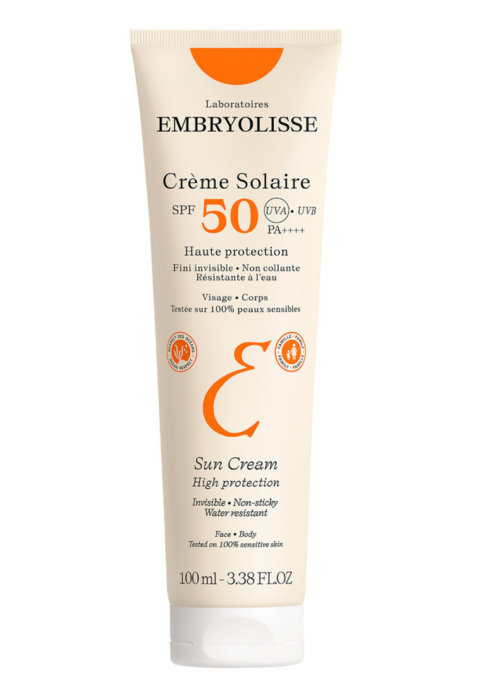 Embryolisse Solcreme SPF50 – Vandfast Beskyttelse 100ml