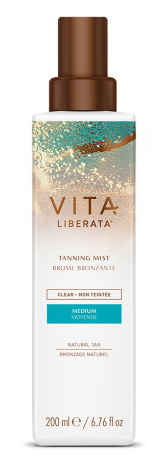 Vita Liberata Clear Tanning Mist Medium 200ml - Naturlig Glød