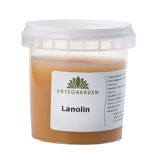 Lanolin 100 Gram - Urtegaarden Hudpleje Tilbud