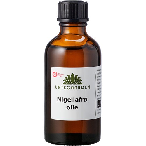 Økologisk Nigellafrøolie fra Urtegaarden - Skønhedstilbud!