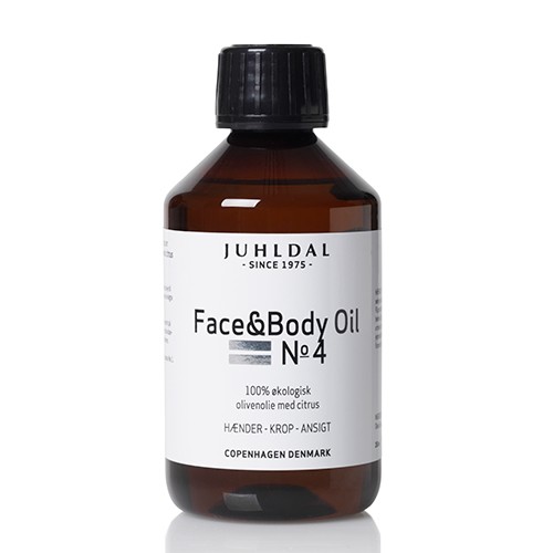 Juhldal Ansigts- og Kropolie 250 ml – Naturlig Hudpleje