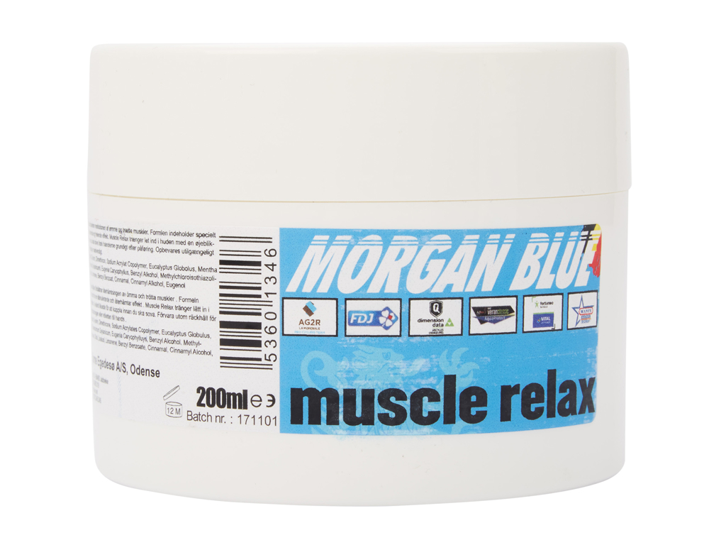 Morgan Blue Muskelafslappende Creme 200 ml - Lindring til Træning
