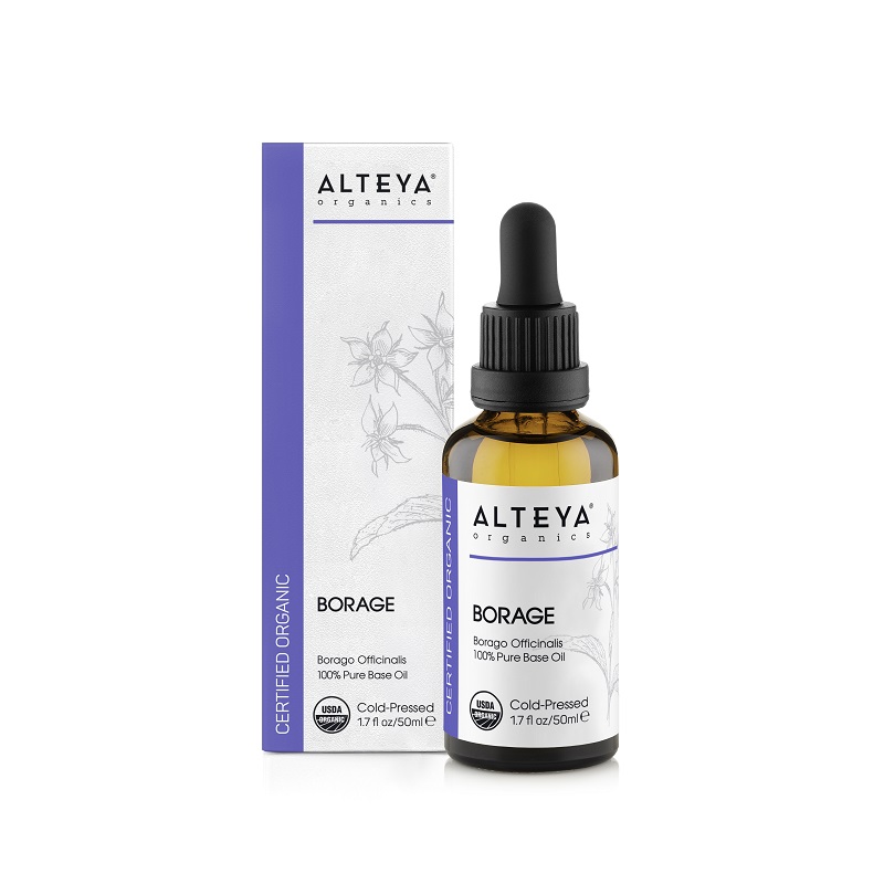 Alteya Organics Økologisk Borageolie til Strålende Hud