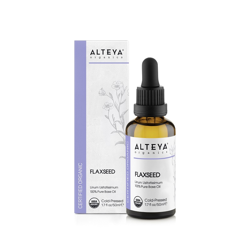 Alteya Økologisk Hørfrøolie 100ml – Naturlig Hudpleje!