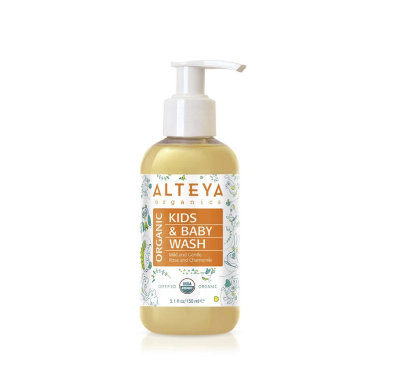 Alteya Økologisk Baby- og Børnevask 150ml - Skånsom Pleje