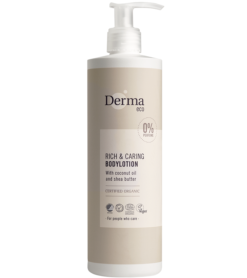 Derma Eco Kropslotion 400 ml – Økologisk uden parfume
