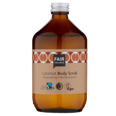 Fair Squared Kropspeeling med Kokos - Økologisk 500ml