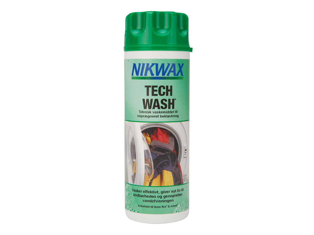Nikwax Tech Wash – Vaskemiddel til Vandtæt Beklædning 300 ml