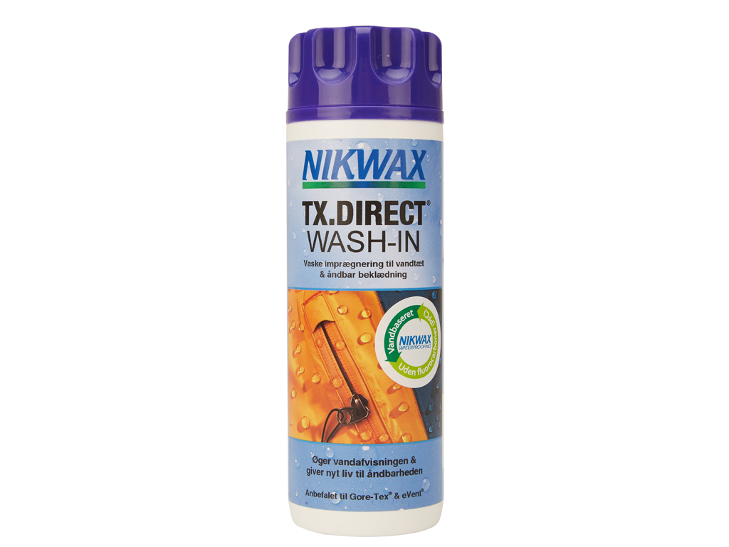 Nikwax Direct Wash til Vedligeholdelse af Vandtæt Beklædning