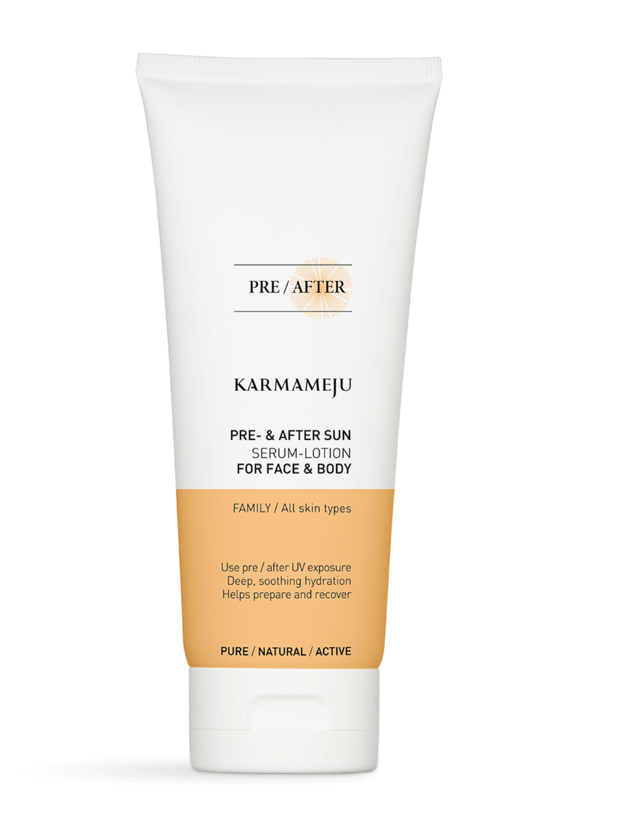 Karmameju Aftersun Serum Lotion 200 ml – Beroligende Pleje