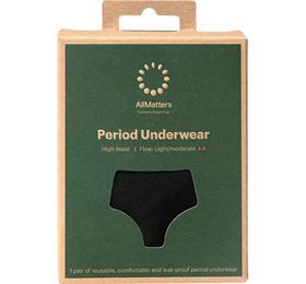 AllMatters Høj Talje Trusser – Bæredygtig Menstruationsløsning