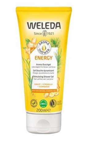 Weleda Aroma Shower Energy 200ml – Energigivende Kropsvask