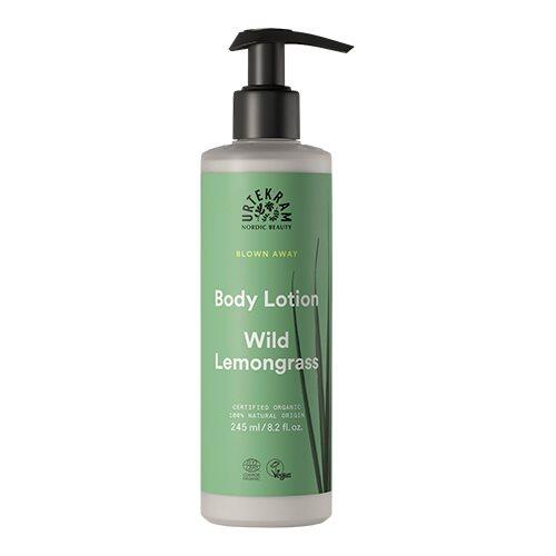 Urtekram Bodylotion med Vild Citrongræs 245ml - Udsalg!
