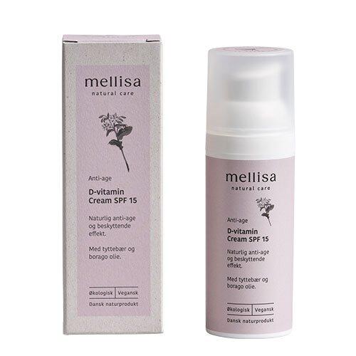 Mellisa Vitamincreme SPF 50ml – Naturlig Anti-Age Beskyttelse