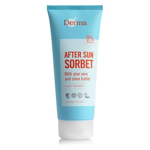 Derma Aftersun Sorbet 200ml – Beroligende solpleje til huden