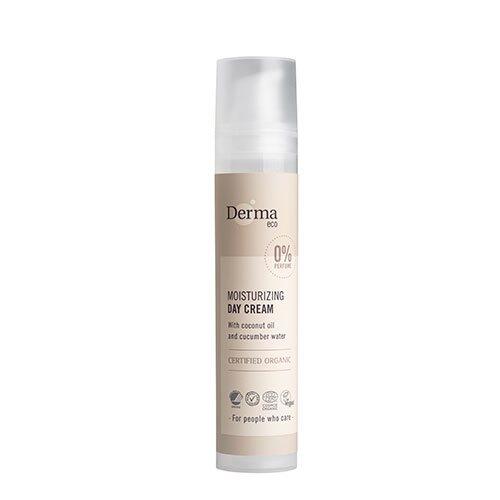 Derma Eco Dagcreme 50ml – Økologisk Ansigtspleje til Daglig Brug