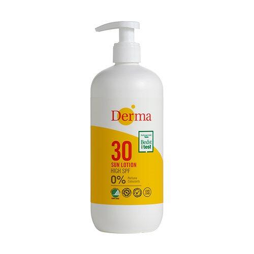 Derma Solcreme SPF 500ml – Effektiv Beskyttelse mod Solen
