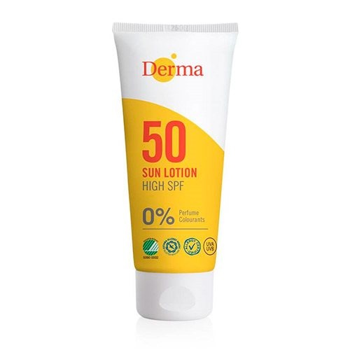 Derma Solcreme SPF 50 - Optimal Beskyttelse til Udendørs Aktiviteter