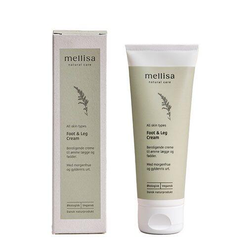 Mellisa Fod- og Bencreme 75ml – Pleje til Trætte Fødder